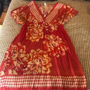T shirt sun dress/Beach Cover up